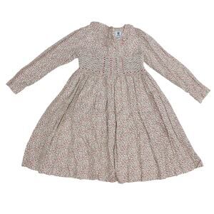 NWT QE 7-8Y Dover Microfloral Dress